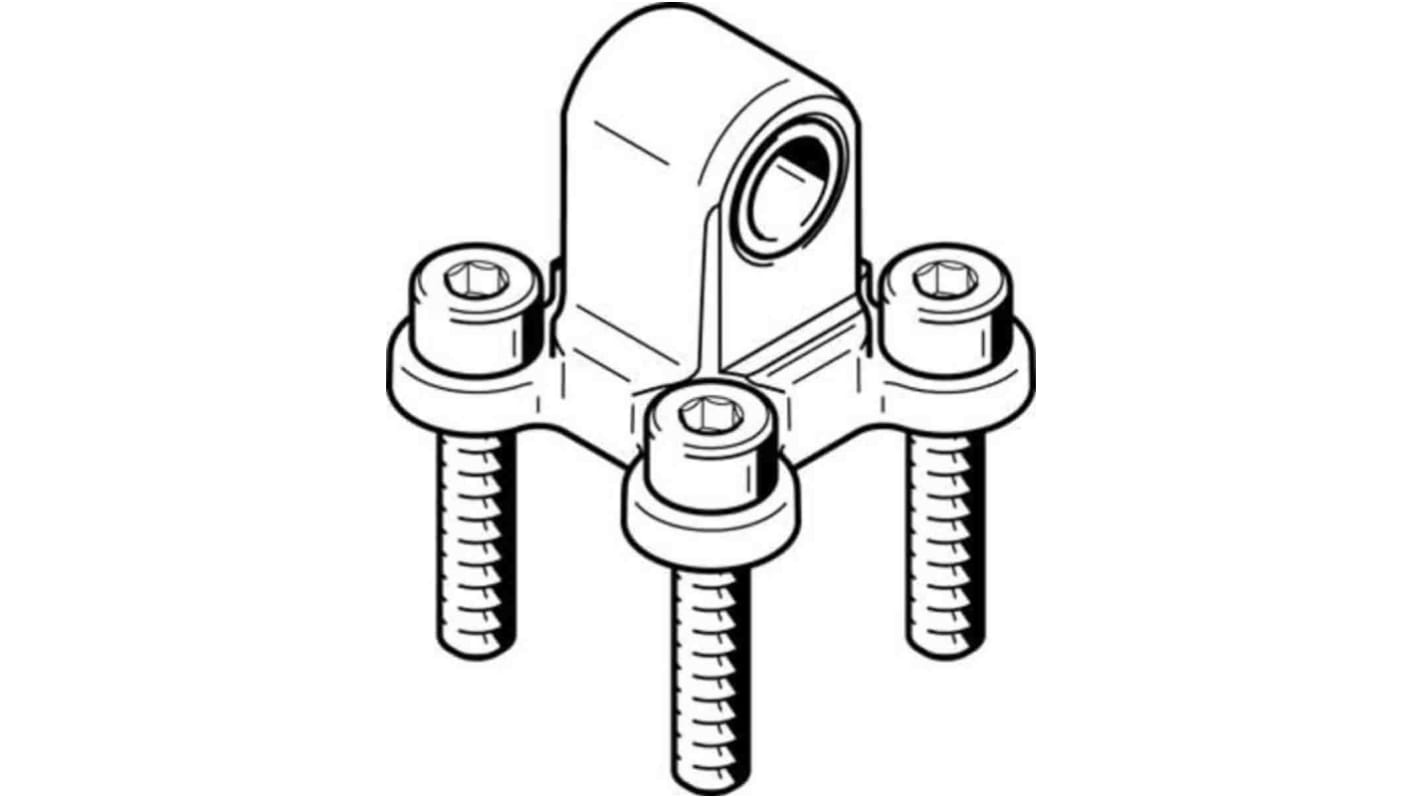 Festo Flange SNCL-20-R3, To Fit 20mm Bore Size