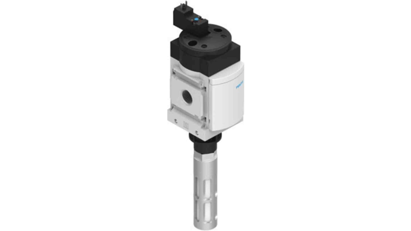 Festo 3/2 Closed, Monostable Pneumatic Manual Control Valve MS Series, G 1/4, 1/4, 542604