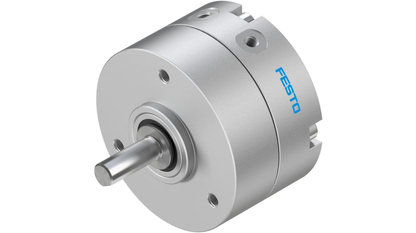 Festo DRVS Series 8 bar Double Action Pneumatic Rotary Actuator, 180° Rotary Angle, 8mm Bore