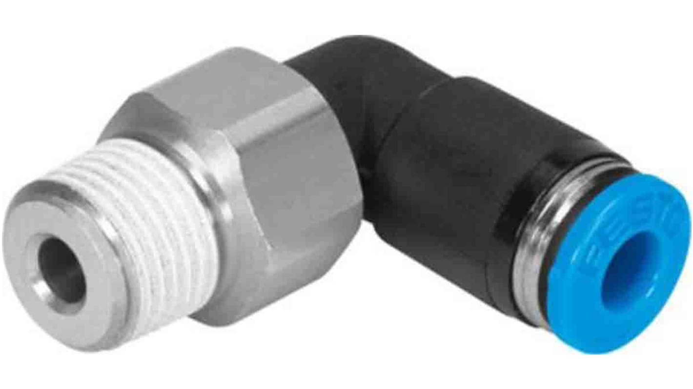 QSRL-3/8-8 push-in L-fitting, rotatable