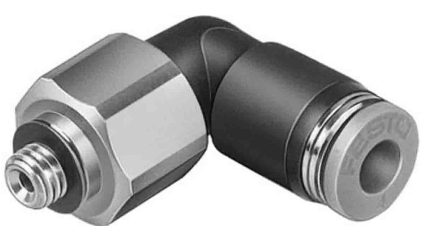 QSRL-M5-6 push-in L-fitting, rotatable