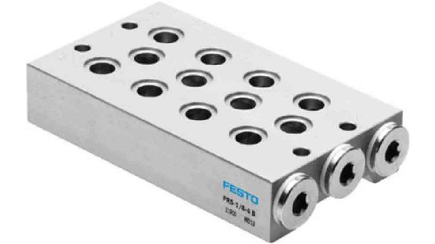 Festo PRS series 4 station G 3/8 Manifold