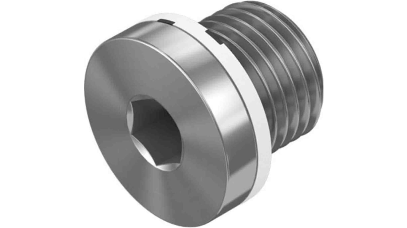 Festo Galvanized Steel Blanking Plug for 50mm