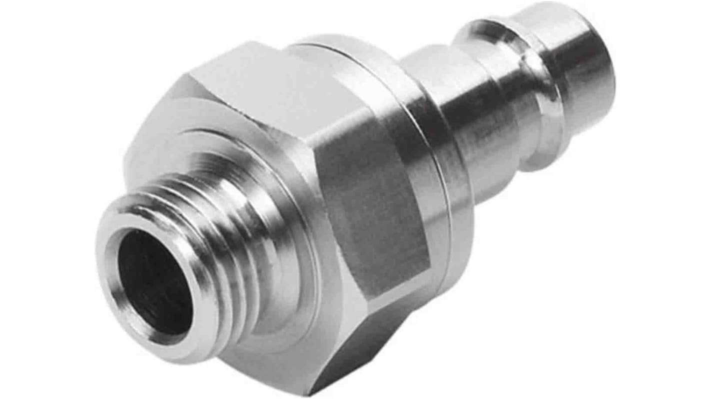 Festo Male Pneumatic Quick Connect Coupling, Threaded