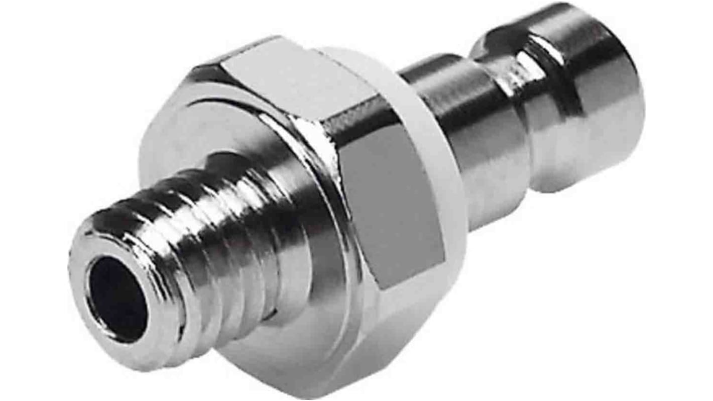 Festo Male Pneumatic Quick Connect Coupling, M5 Threaded