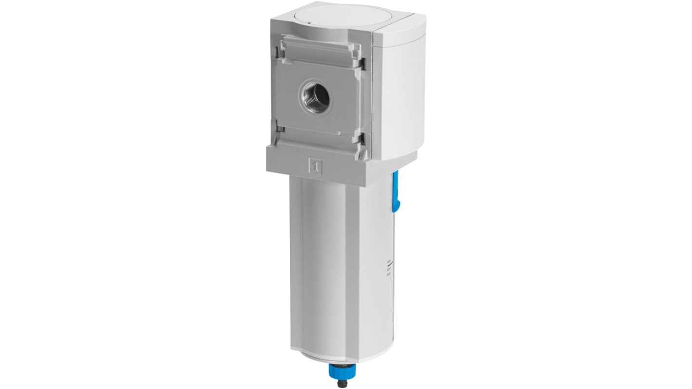 Separatore di acqua Festo MS6-LWS-1/2-U-V, attacco G 1/2, flusso tipico 63,33 l/sec, filtrazione 6μm