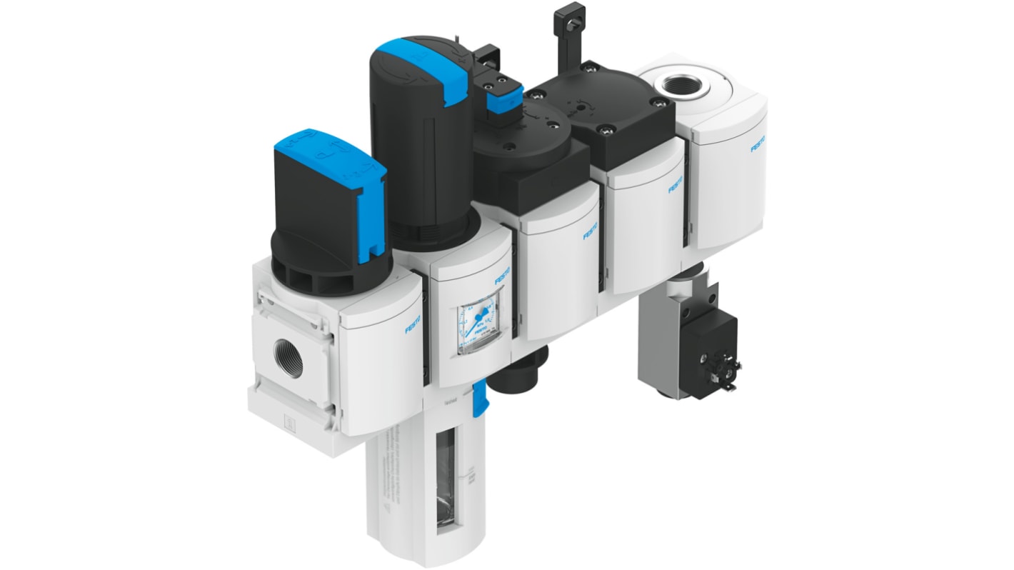 Regulátor s filtrem, řada: MS 40μm, přípojka portu: G 1/4, max. tlak: 12 barů Festo