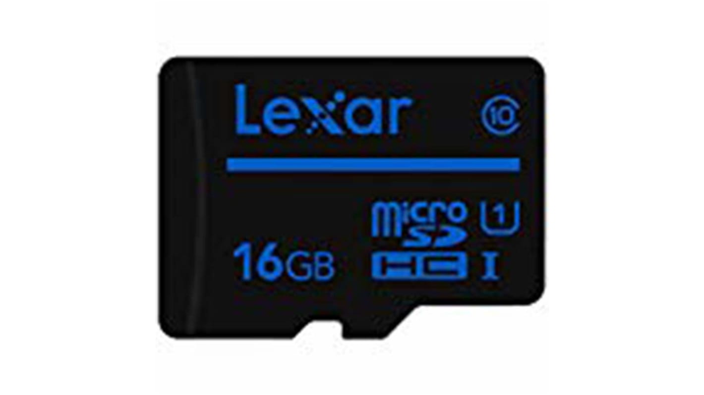 LFSDM1016GABC10 Lexar 16GB Industrial MicroSD Micro SD Card, Class 10 RS