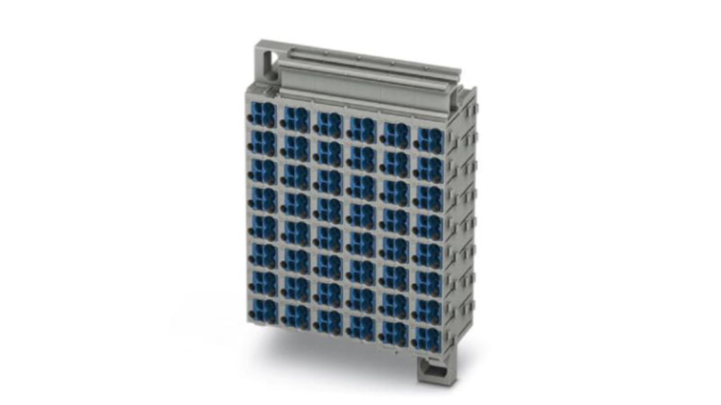 Phoenix Contact FTMC Series FTMC 1,5/48-2 /BU Pluggable Terminal Block, 17.5A, 14 → 26 AWG Wire, Push In