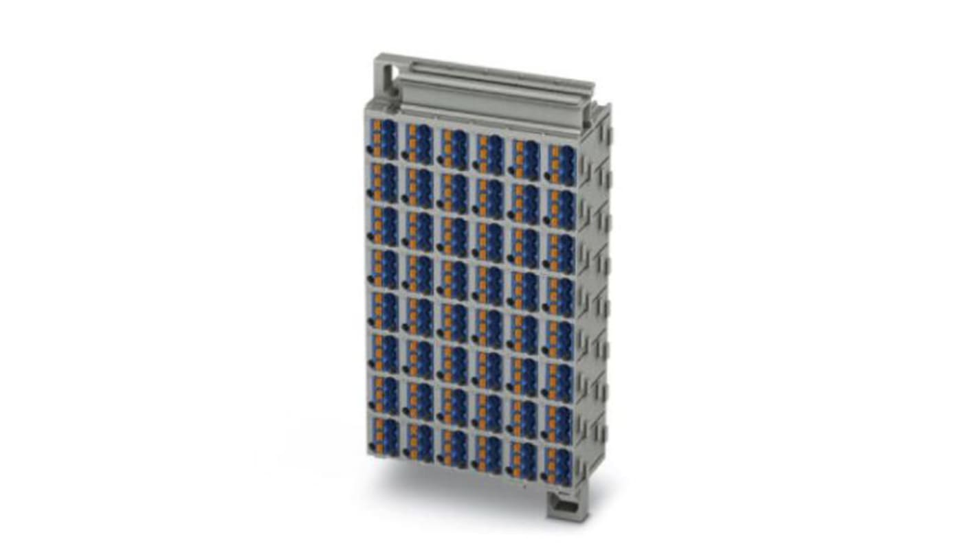 Phoenix Contact PTMC Series PTMC 1,5/48-3 /BU Pluggable Terminal Block, 17.5A, 14 → 26 AWG Wire, Push In