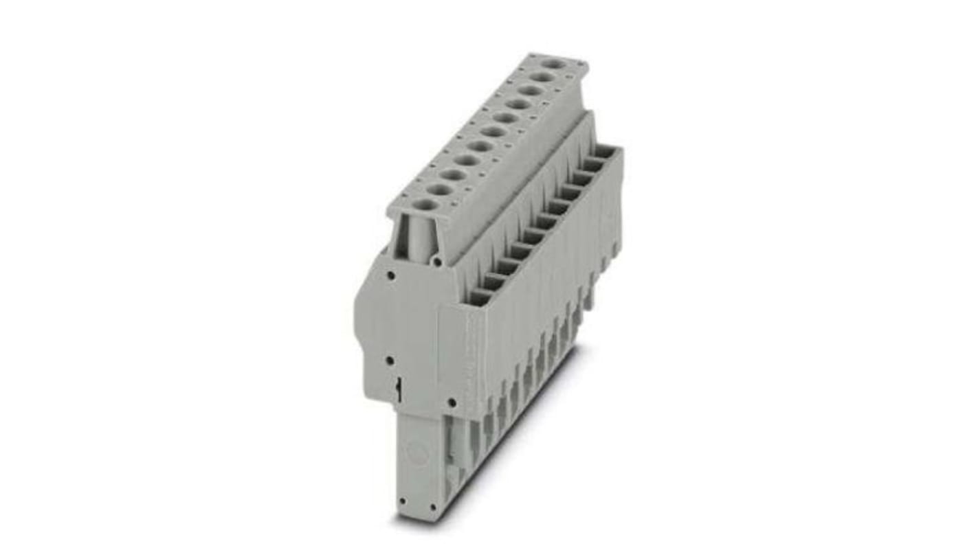 Bloc de jonction rail DIN Phoenix Contact Combi Pluggable Solutions, A visser