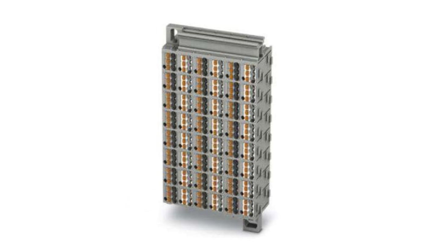 Phoenix Contact PTMC Series PTMC 1,5/48-3 Pluggable Terminal Block, 17.5A, 14 → 26 AWG Wire, Push In Termination