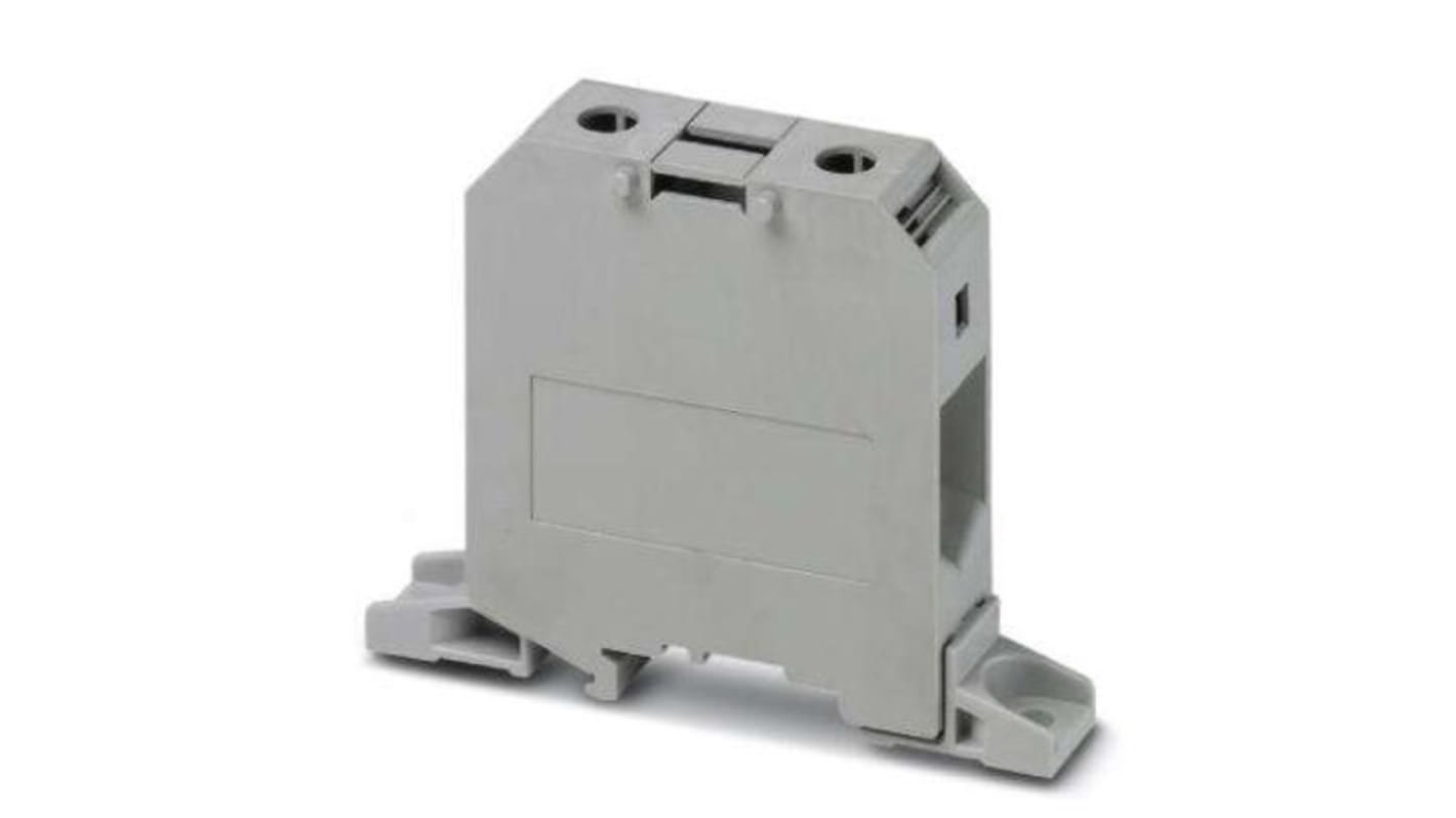 Phoenix Contact UKH Series Grey DIN Rail Terminal Block, 70mm², Screw Termination