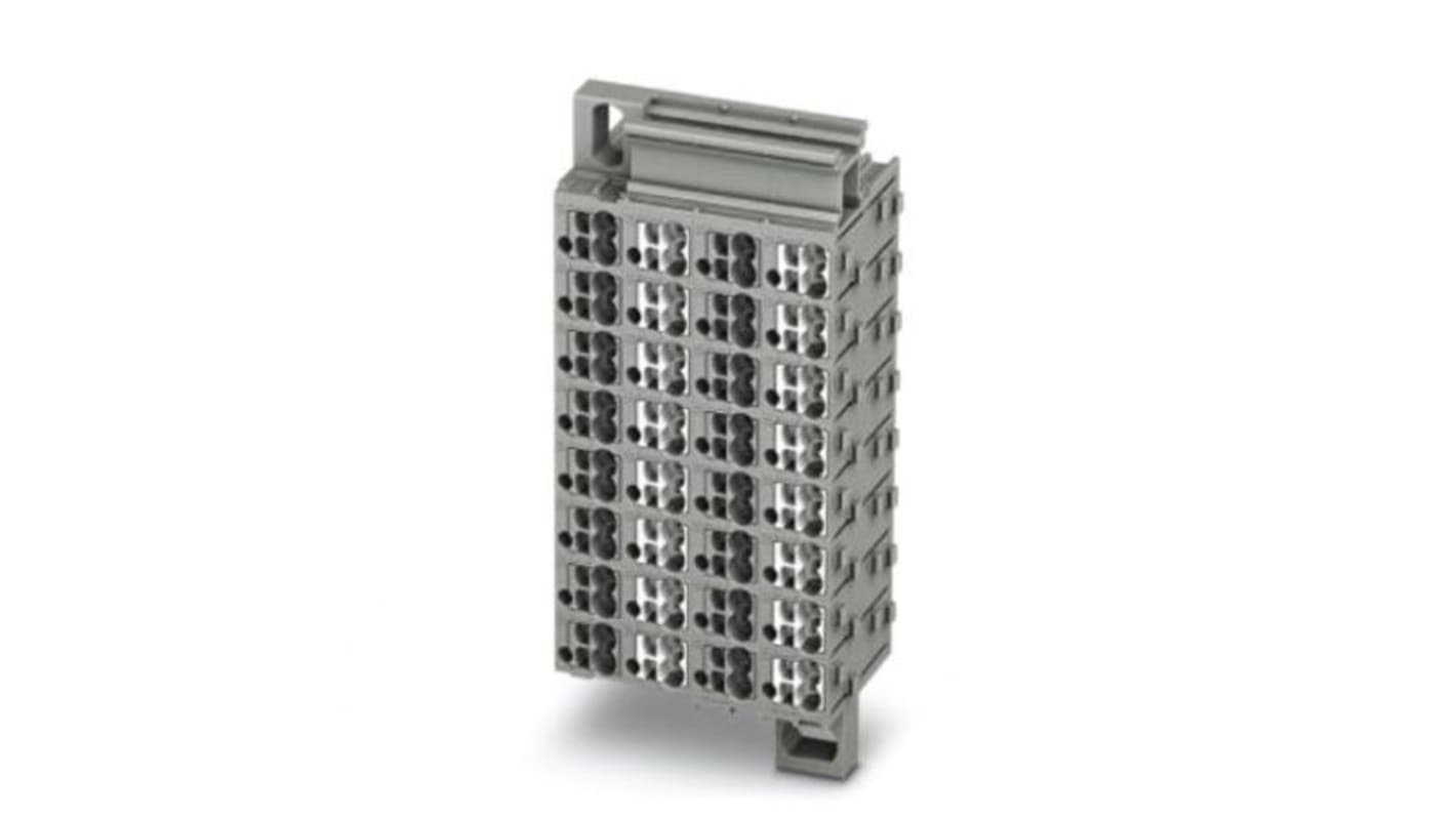 Phoenix Contact FTMC Series FTMC 1,5/32-2 Pluggable Terminal Block, 17.5A, 14 → 26 AWG Wire, Push In Termination