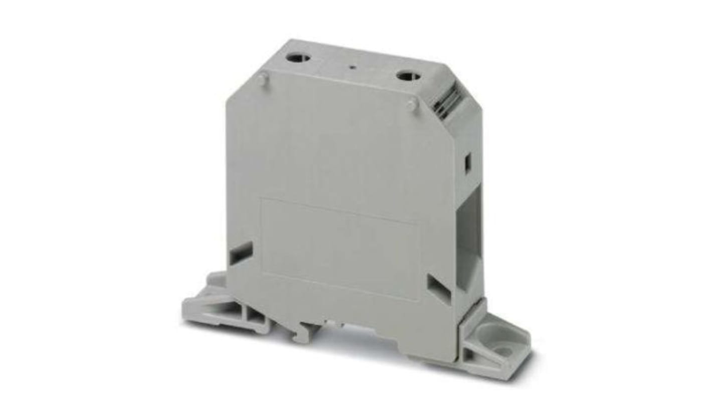 Phoenix Contact UKH Series Grey DIN Rail Terminal Block, 95mm², Screw Termination