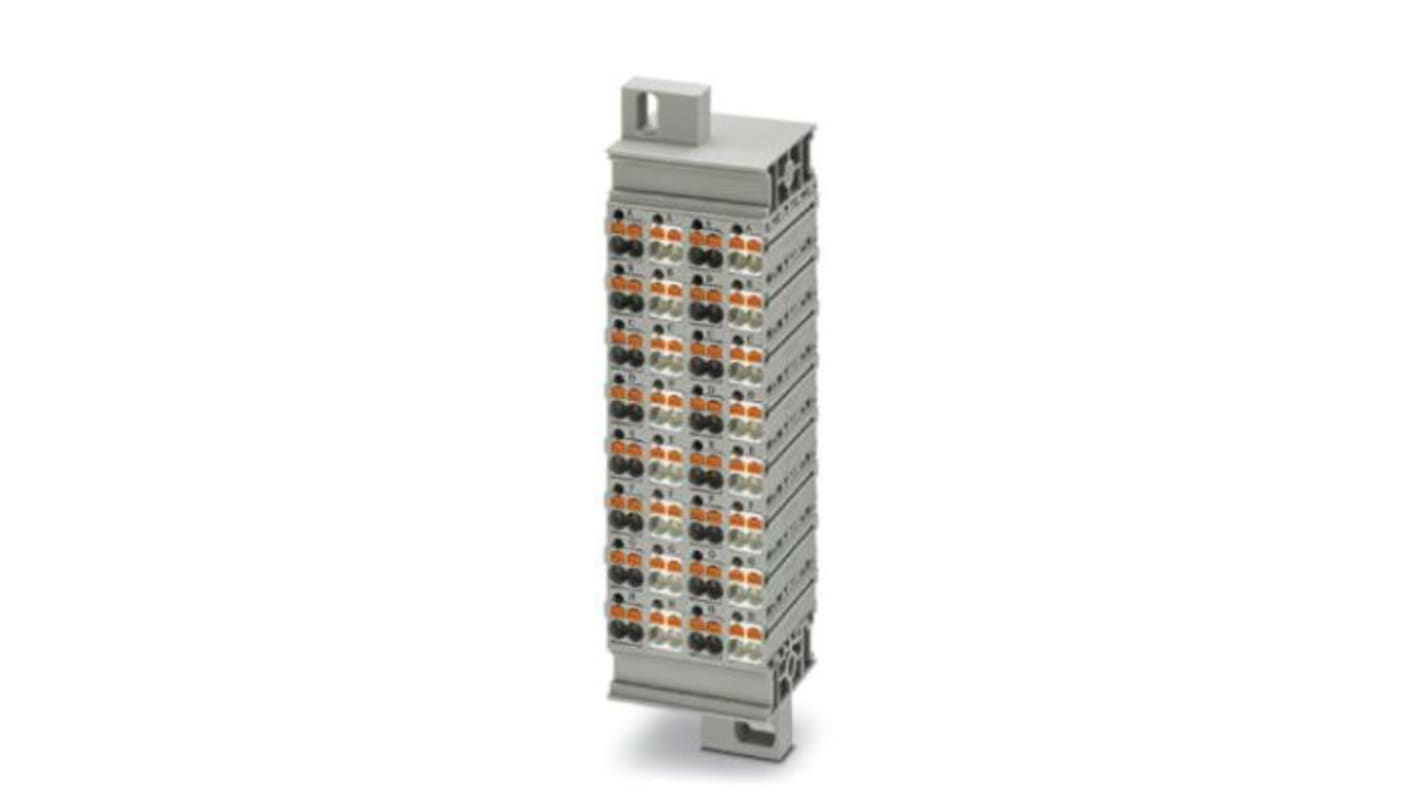 Phoenix Contact PTMC Series PTMC 1,5/32-2H 19Z A-H Pluggable Terminal Block, 17.5A, 14 → 26 AWG Wire, Push In