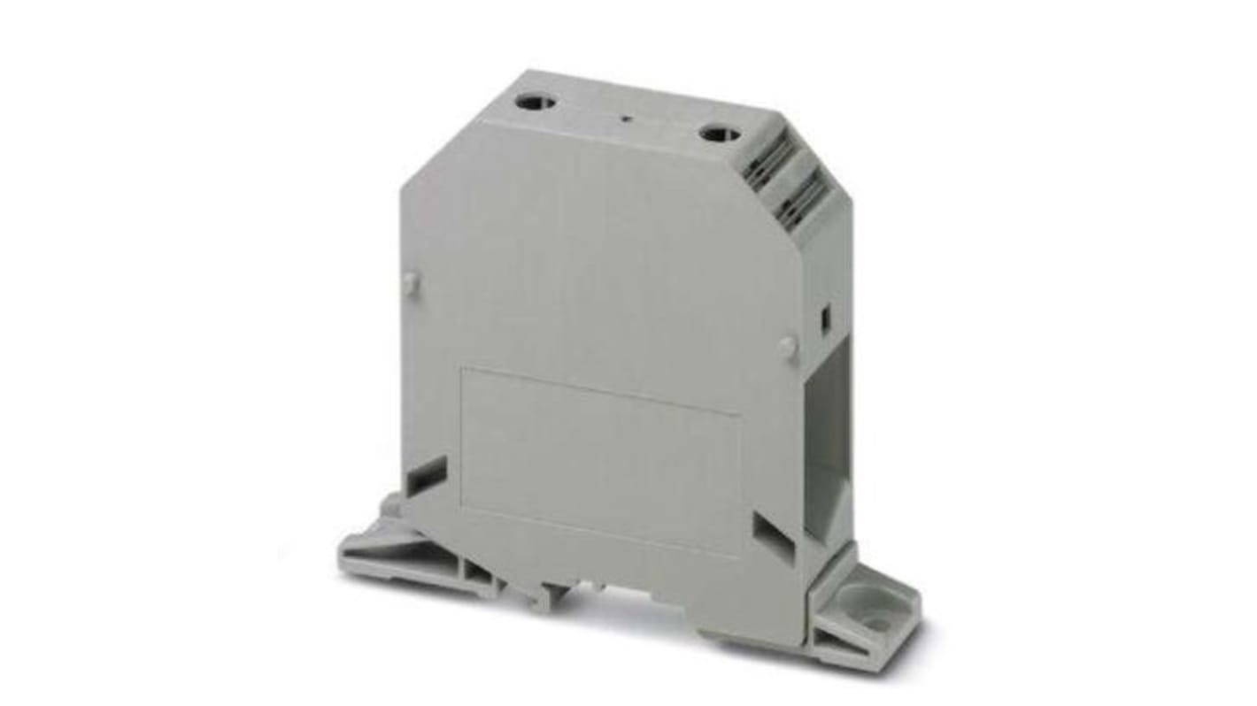 Phoenix Contact UKH Series Grey DIN Rail Terminal Block, 35mm², Screw Termination