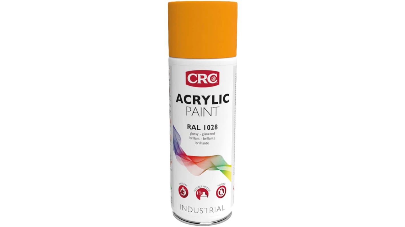 33269 CRC 400ml Yellow Gloss Spray Paint RS