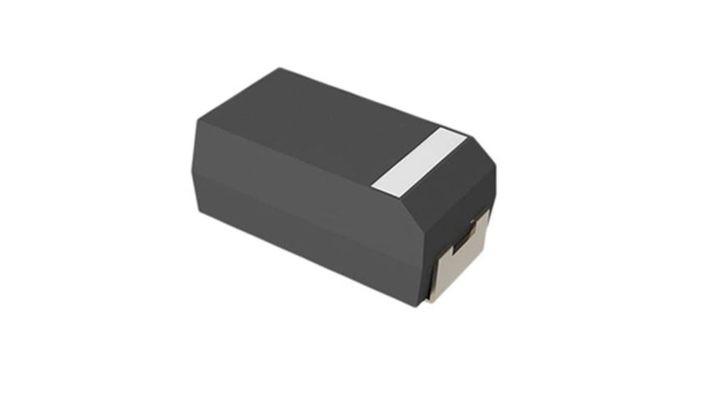 KEMET T597, SMD Hybrid Polymerkondensator 47μF ±20% / 6.3V dc, -55°C → +125°C