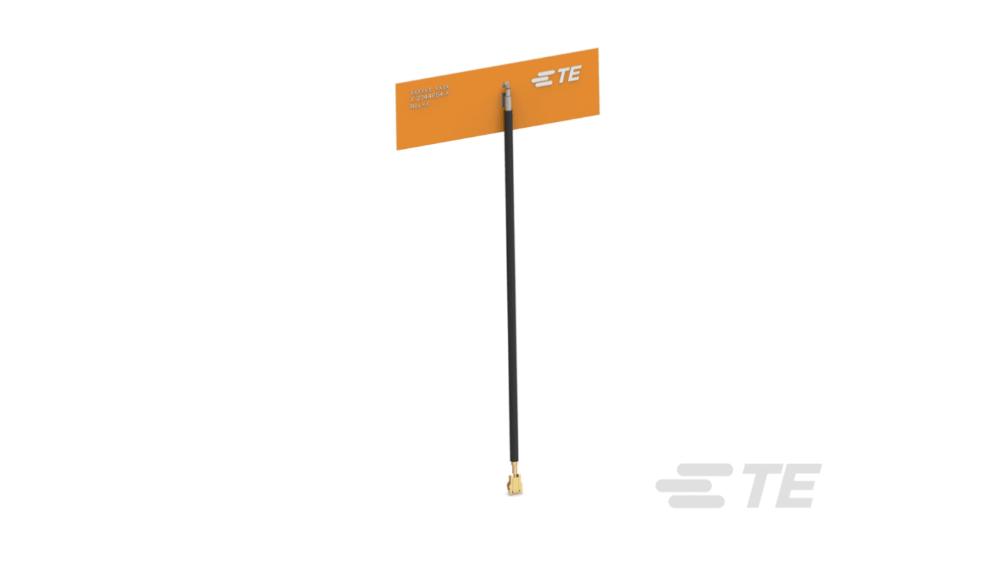 TE Connectivity 2344656 FPC V Dual Band WiFi-Antenne 2,4 GHz, 5,8 GHz Extern / 2dBi Rundstrahlantenne