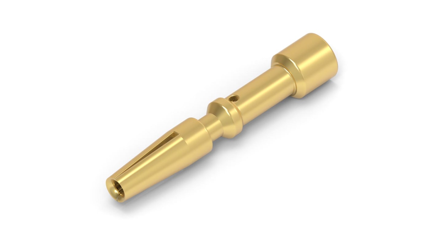 TE Connectivity Socket Crimp Crimp Socket Contact, Contact Size 1 mm, Wire Size 0.03 - 0.34 mm²