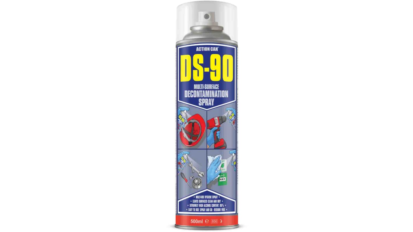 Action Can Desinfektionsmittel, 500 ml, Spray für Kontakte