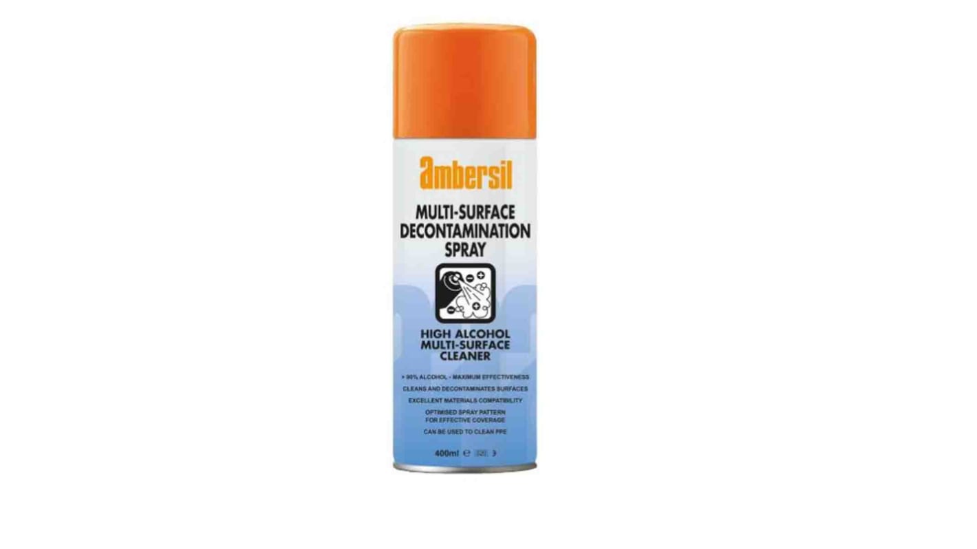 Desinfectante Ambersil 33339 Aerosol 400 ml para Desinfección, esterilización