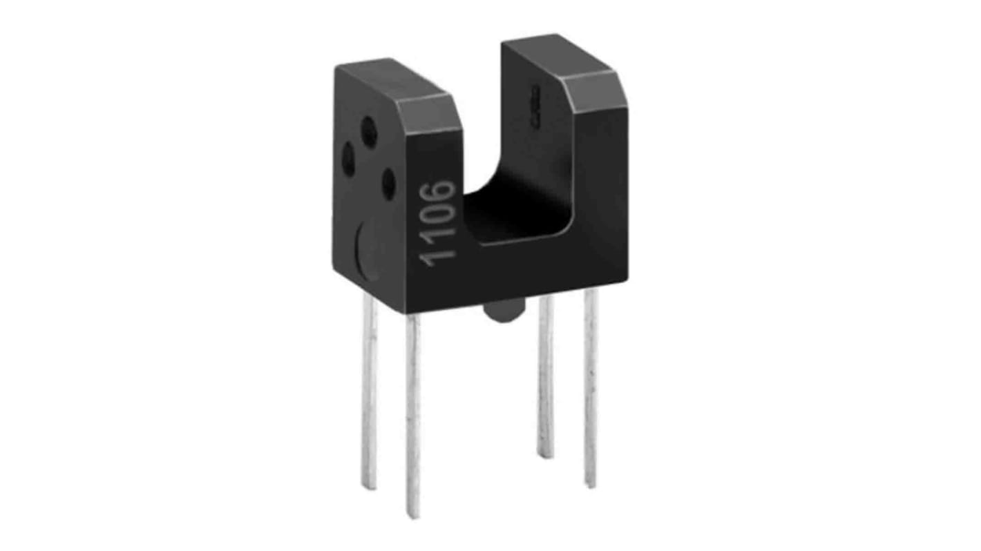 EE-SX1106 Omron, Through Hole Slotted Optical Switch, Phototransistor Output