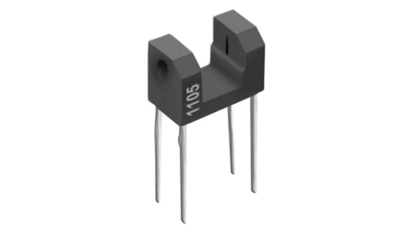 EE-SX1105 Omron, Through Hole Slotted Optical Switch, Phototransistor Output