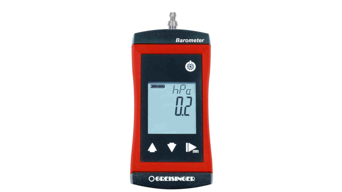 RS PRO RS 1114 Manometer, UKAS kalibreret