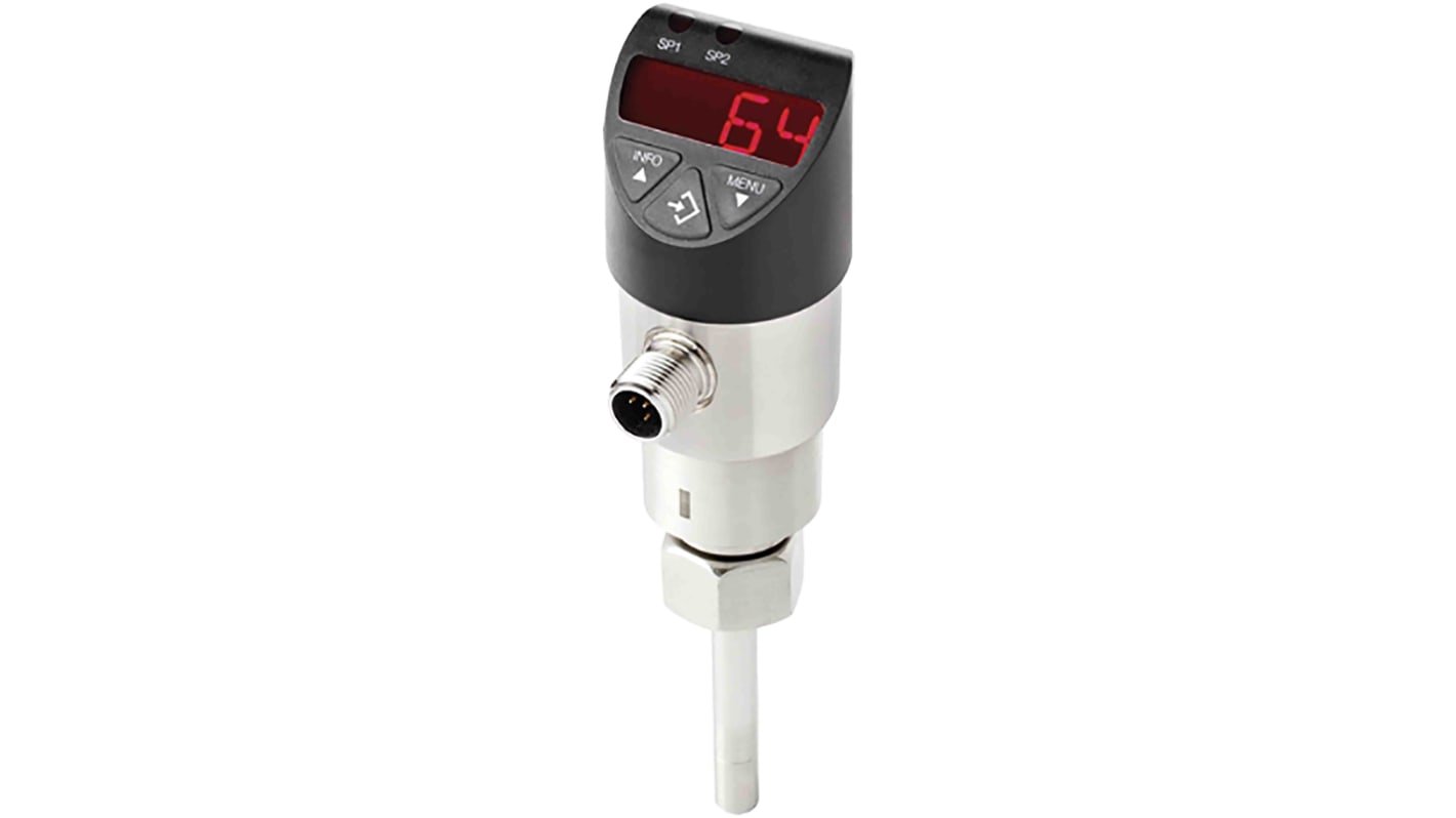 WIKA FSD-3 Flüssigkeit Durchflusssensor 15 → 35 V 5 cm/s → 300 cm/s Typ Elektronischer Durchflussschalter