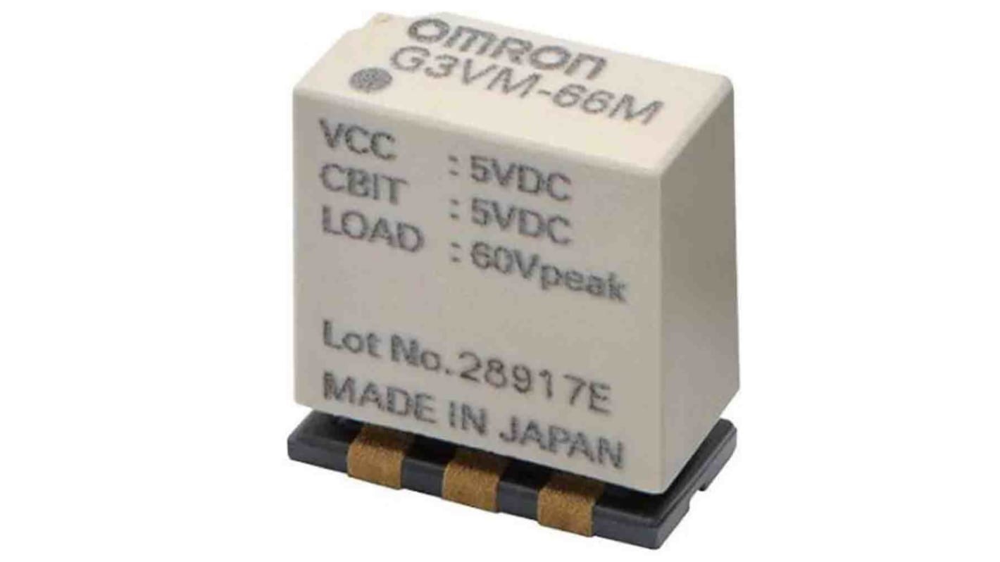 Omron G3VM Series Solid State Relay, 200 mA Load, Surface Mount, 20 V Load