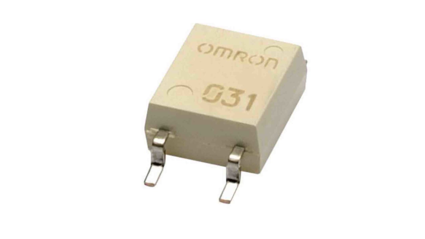 Omron G3VM Series Solid State Relay, 500 mA Load, Surface Mount, 60 V Load