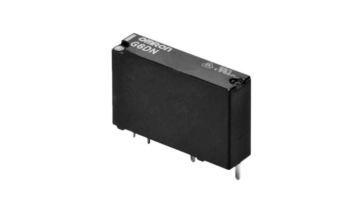 Omron Power Relay, 12V dc Coil, 5A Switching Current, SPST