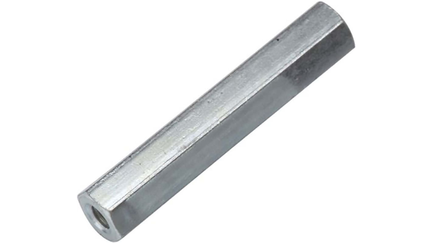 Wurth Elektronik Abstandshalter: M4, Länge 10mm, Stahl, Innen/Innen, Sechskant