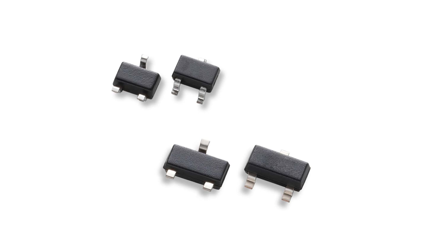 Réseau de diodes TVS Unidirectionnel, claq. 6.5V, 16V SC70-3L, 3 broches