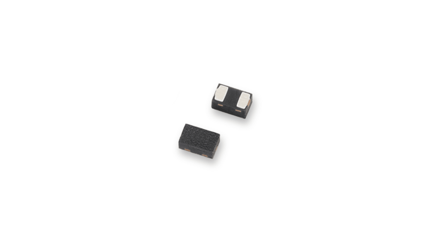 Littelfuse SP4322-01ETG, Dual-Element Bi-Directional TVS Diode Array, 2-Pin SOD882