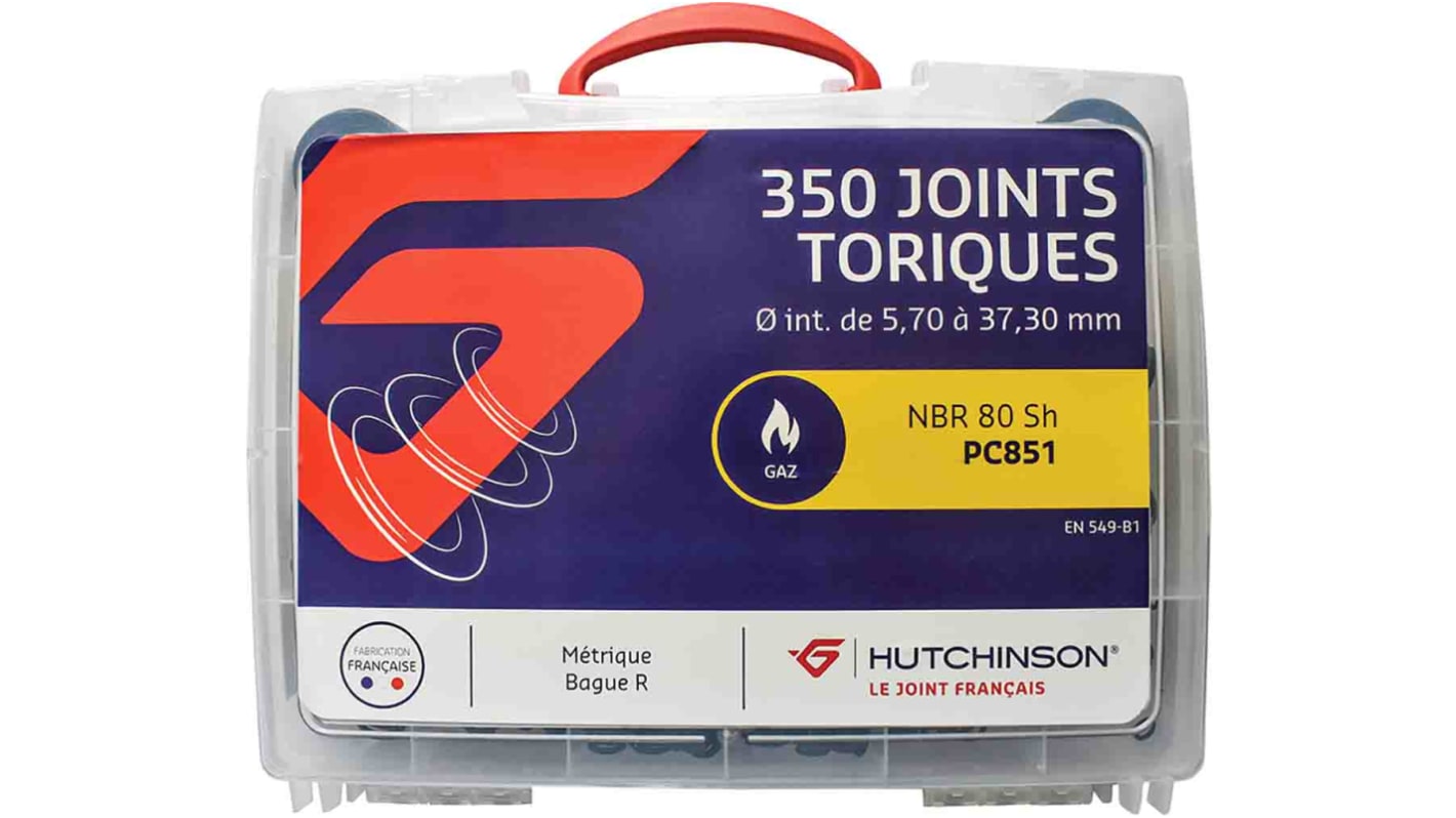 Hutchinson Le Joint Français O-Ring Kits NBR, Kit Contents O-Rings