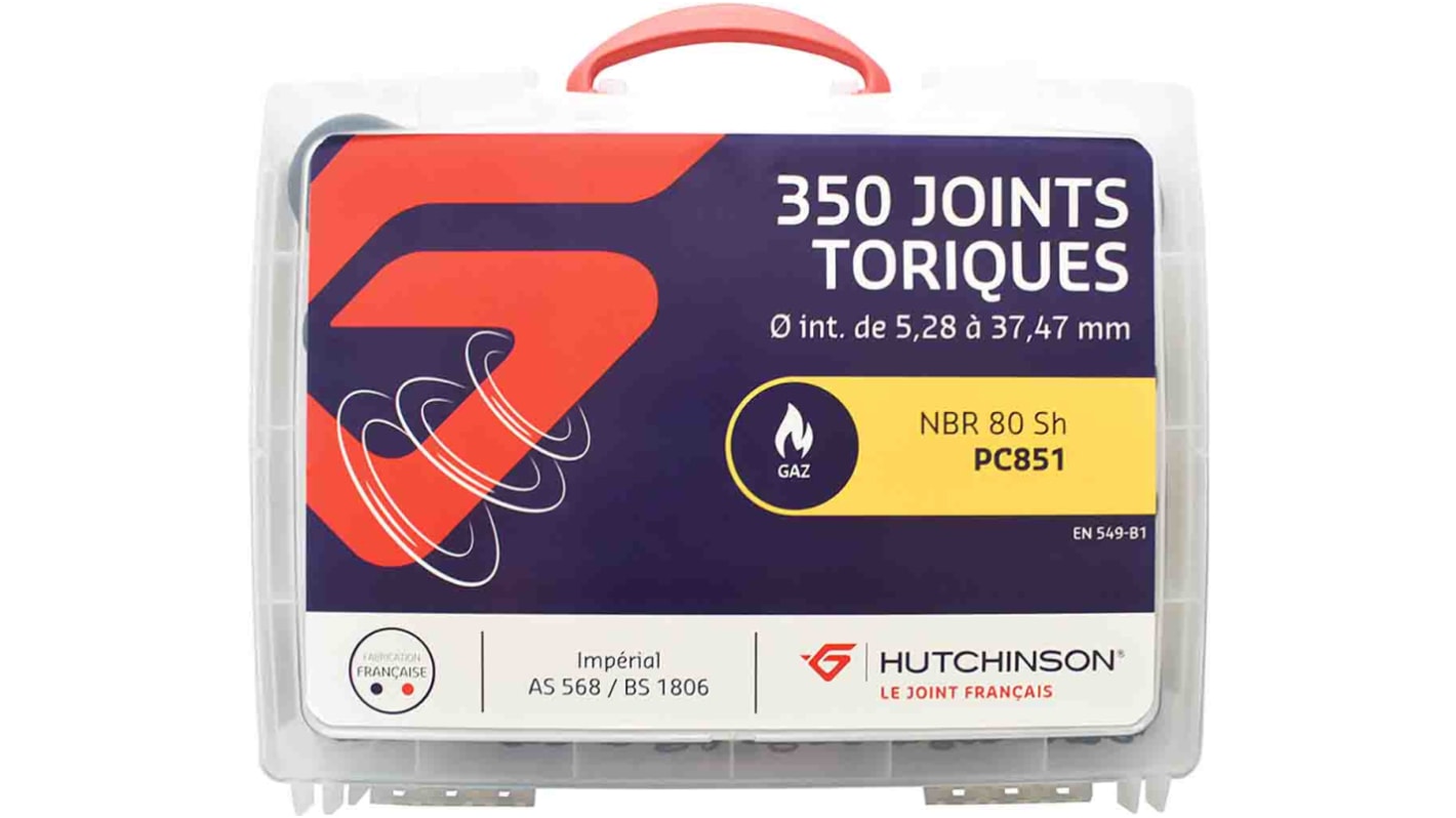 Hutchinson Le Joint Français NBR O-Ring-Satz, Dichtungsring ,Gummidichtung, O-Ringe