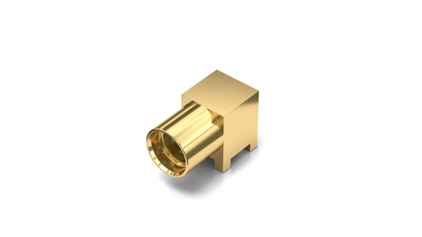 Wurth Elektronik WR-MMCX Series, jack Surface Mount MMCX Connector, Solder Termination, Right Angle Body