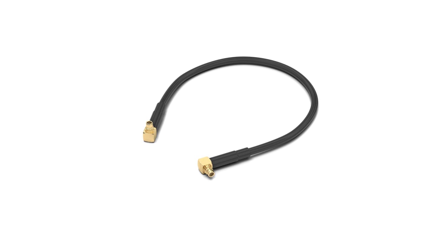 Wurth Elektronik WR-CXASY Series Male MMCX to Male MMCX Coaxial Cable, 152.4mm, RG174/U Coaxial, Terminated