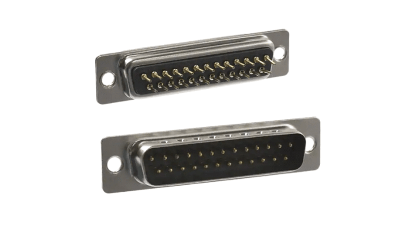 Norcomp 171 25 Way Panel Mount D-sub Connector Plug