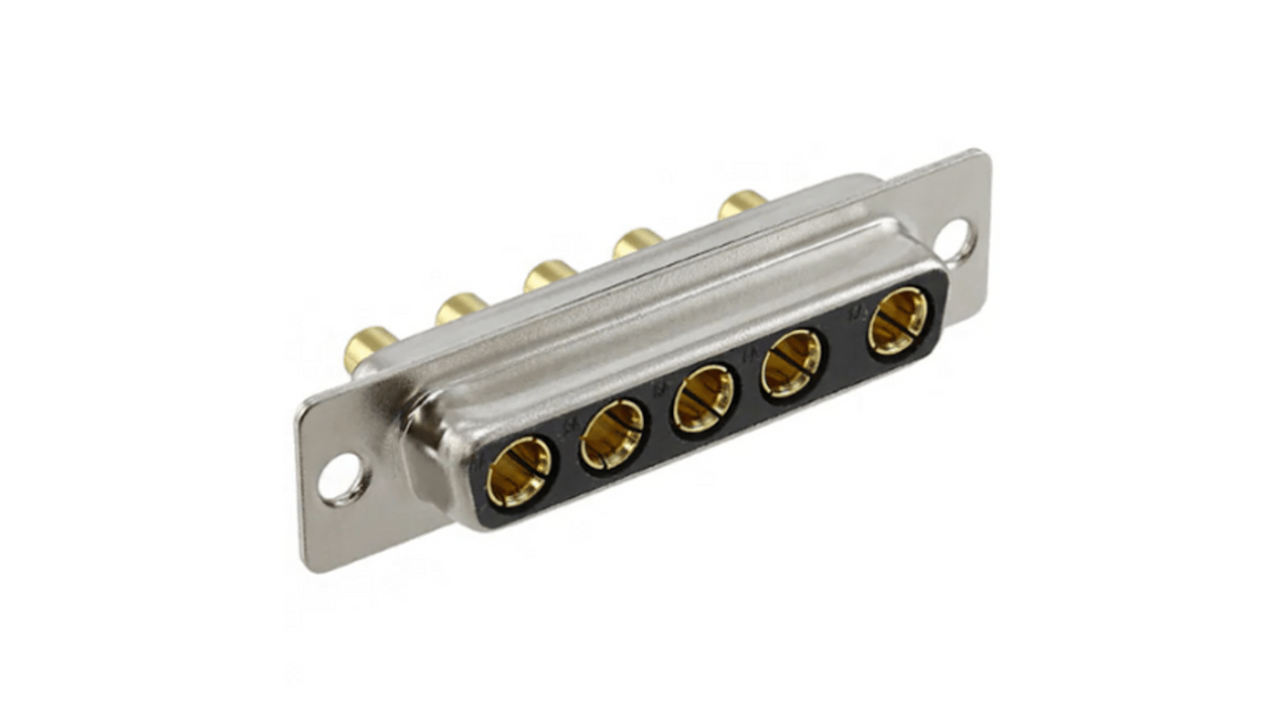 Conector D-sub Norcomp, Serie 681M, paso 2.77mm, Recto, Montaje en Panel Mount, Hembra