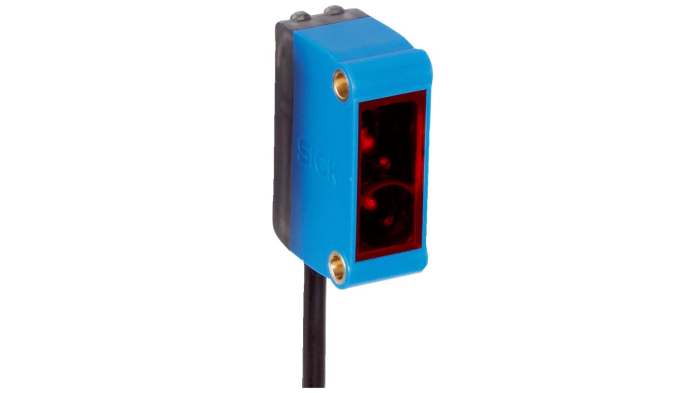 Sick Retroreflective Photoelectric Sensor, Block Sensor, 6 m Detection Range