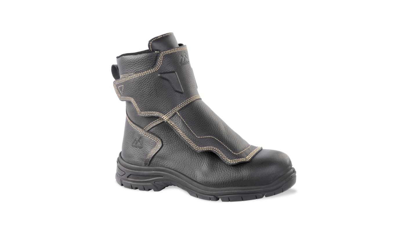 Rockfall Helios, Unisex, Sicherheitsstiefel Schwarz, mit Zehen-Schutzkappe, Größe 43 / UK 9