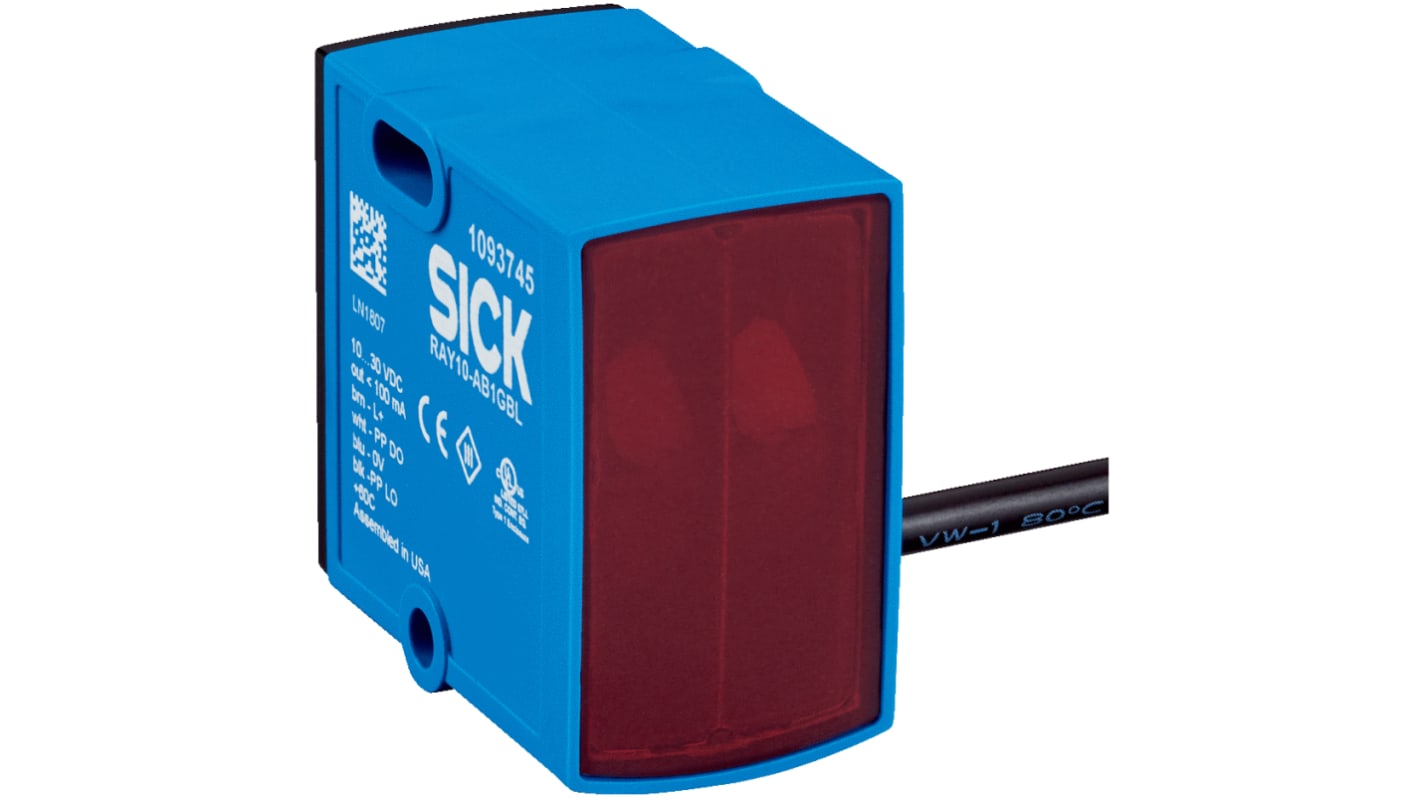 Sick 光電センサ ブロック形 検出範囲 1.5 m