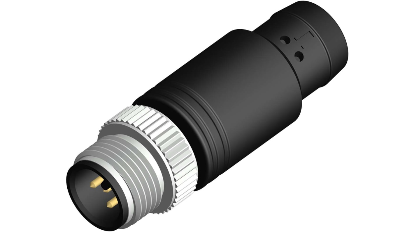 RS PRO Circular Connector, M12 Connector, Plug, IP67