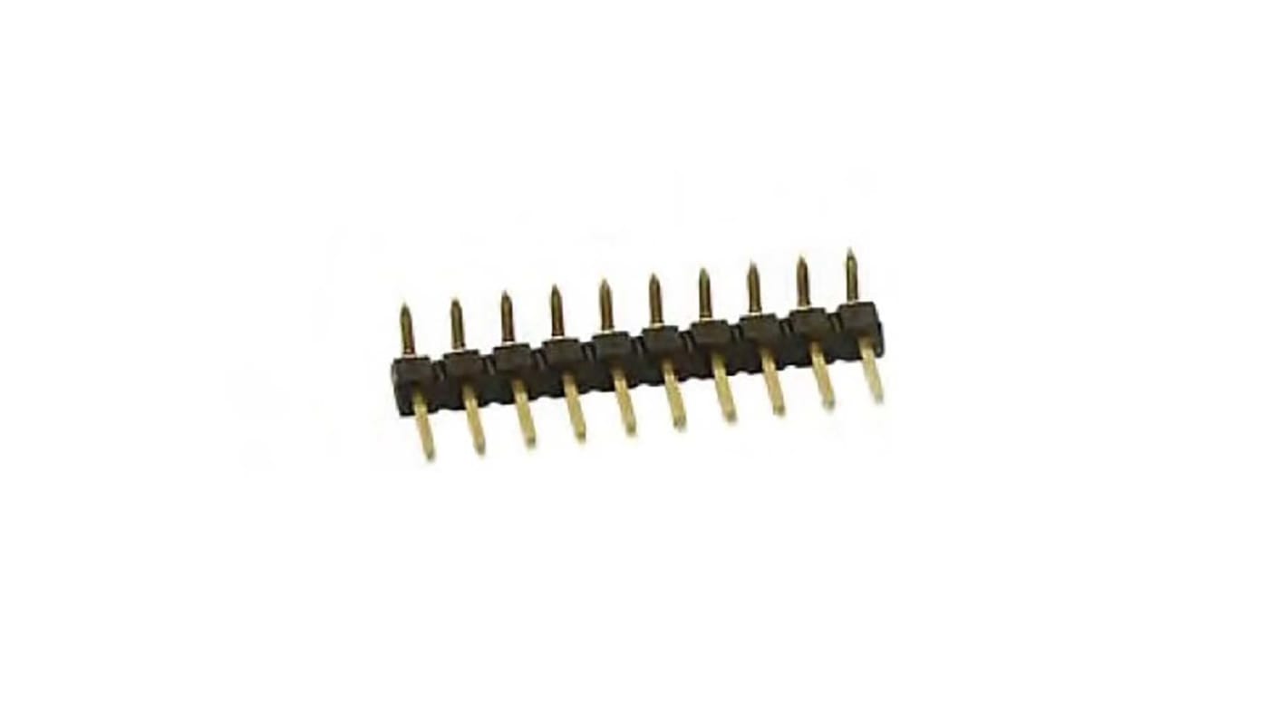 Amphenol Communications Solutions EconoStik Series Right Angle Through Hole Pin Header, 36 Contact(s), 2.54mm Pitch, 1