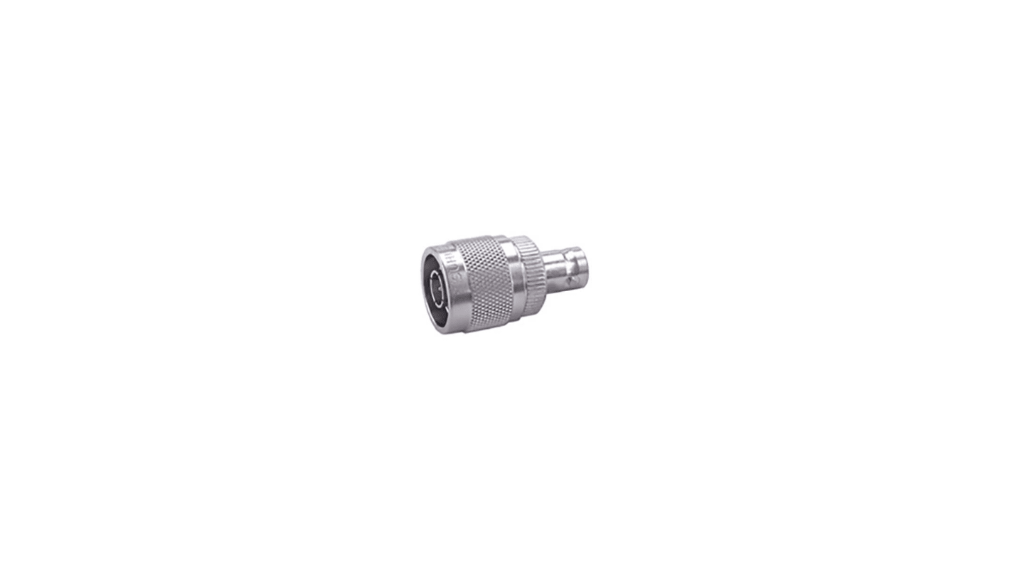 Adaptateur coaxial Huber+Suhner Mâle vers Jack BNC Femelle, Droit, 75Ω 1GHz