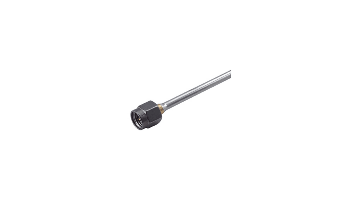 Huber+Suhner 11_SK-50-2-51/119_NE Series, Plug Cable Mount SK Connector, 50Ω, Solder Termination, Straight Body